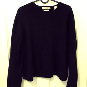 Cashmere Valerie Stevens sweater -- Black